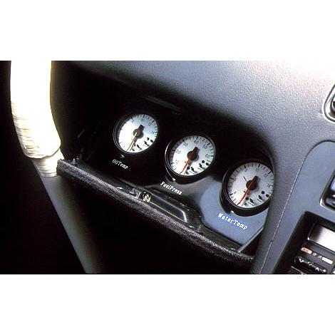 ボーダー R33 三連メーター フード カバー ホルダー パネル 60φ URAS