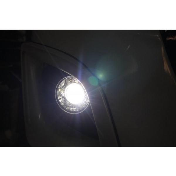 ボディライン NV350キャラバン E26 LEDフォグランプ+LEDデイライトの画像