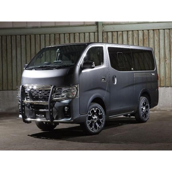 NV350 キャラバン E26 オーバーフェンダー ブラック ボディライン NV350キャラバン E26 オーバーフェンダー ブラインド無し