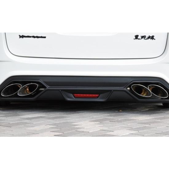 バタフライシステム タントカスタム LA600S 黒死蝶 ゲーベンマフラー 