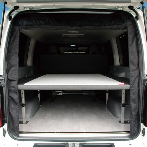 ユーアイビークル　ハイエース　防虫ネット　リア一面　標準ボディ　標準ルーフ ユーアイビークル 防虫ネット リア1面 ハイエース 200系 1-6型 標準