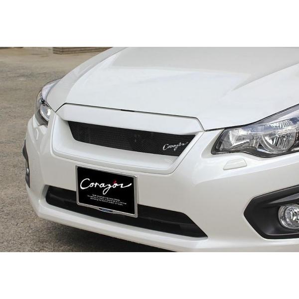 コラゾン　フロントグリルタイプS　［FRP］　 インプレッサG4 GJ GP コラゾン インプレッサ スポーツ/G4 GP/GJ A型- フロントグリルS