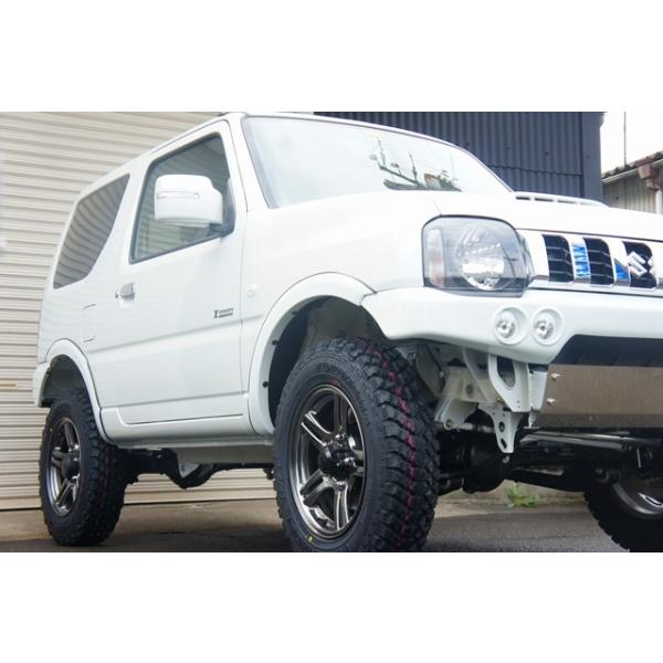 当社塗装品 カースタイル ジムニー JB23 9mmフェンダーガード : オート