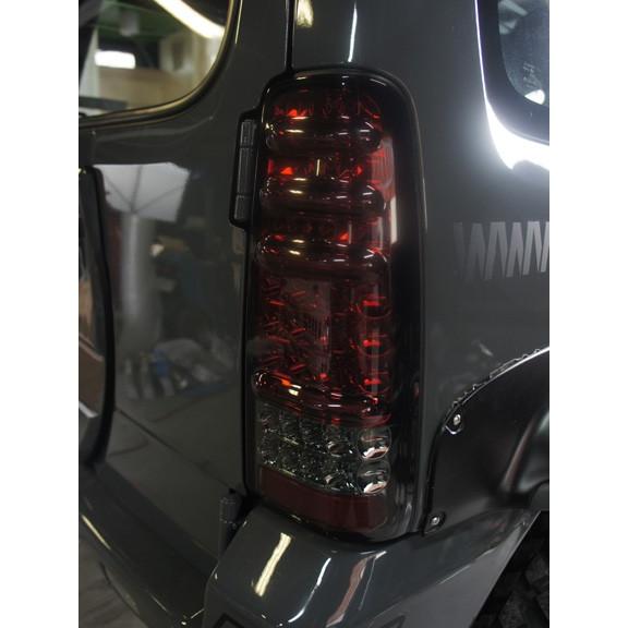 カースタイル ジムニー JB23 m-BRO LEDテールランプ ブラック : オート