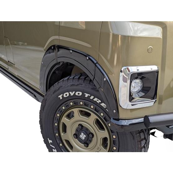 カースタイル ハイゼットカーゴ デッキバン 700系 オーバーフェンダー