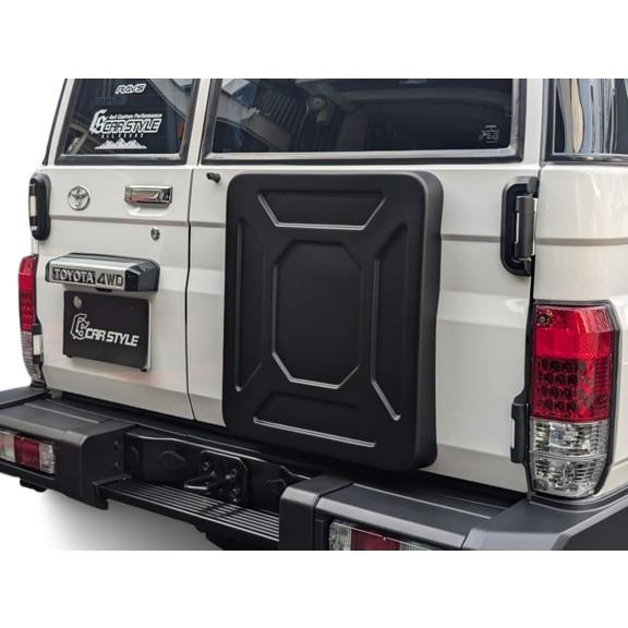 カースタイル ランドクルーザー GDJ76W リアゲートカバー : オート