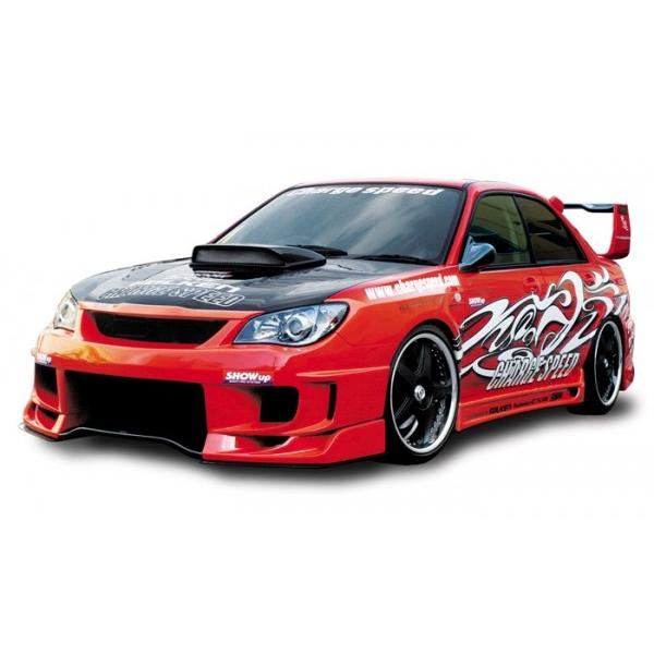 チャージスピード Gd インプレッサ バンパー 外装 ボディパーツ Autovillage センターカーボンフラップ付 フロントバンパー T 2 Gd インプレッサ ｆ型 センターカーボンフラップ付 オートヴィレッジ