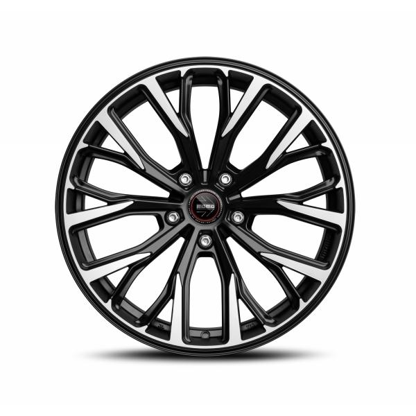 MOMO - 桃 車輪 RF-02 (10.0J×20in +40 5/112) マットブラックダイヤモンドカット 1本