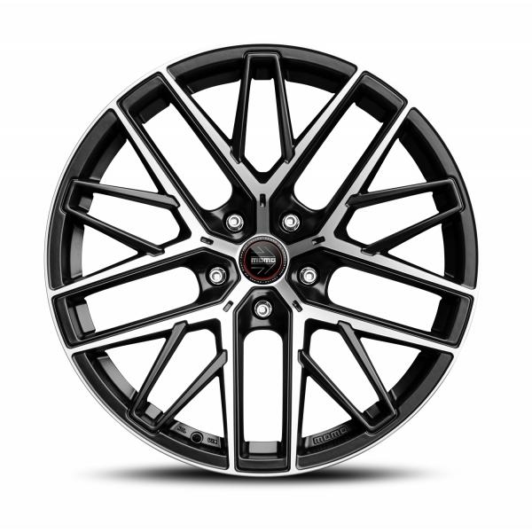 モモ ホイール RFX-01 (10.0J×21インチ +40 5/120) マットブラックポリッシュ仕上げ 2本セット