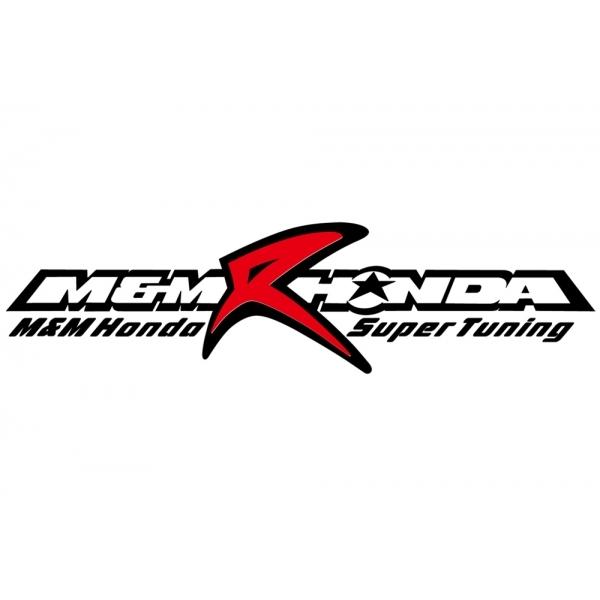 エムアンドエム ホンダ M\u0026M HONDA ステッカー タイプF 900-230 ブラック/レッド