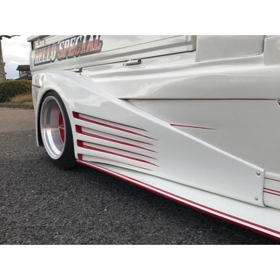 はろーすぺしゃるS200系後期ハイゼットトラック専用オーバーフェンダー　加工用に はろーすぺしゃる ハロースペシャル ハイゼットトラック 200系 後期