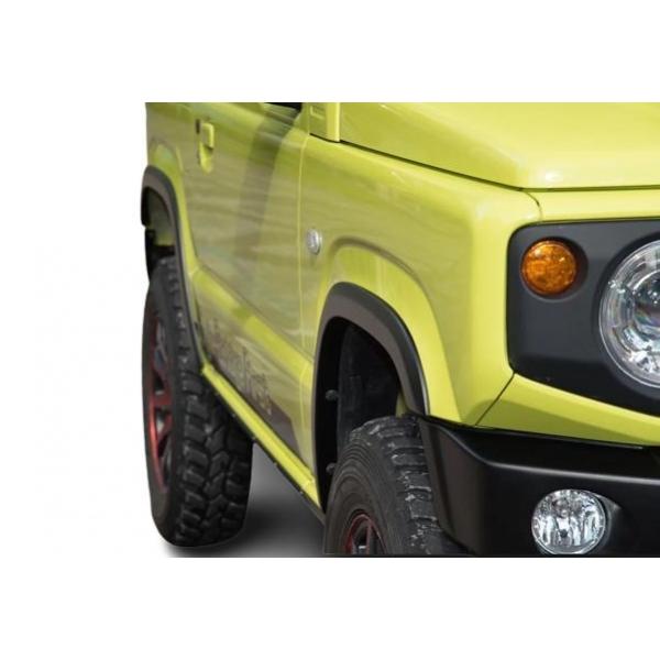 ハイブリッジファースト ジムニー JB64 9mmフェンダー FRP製 : オート