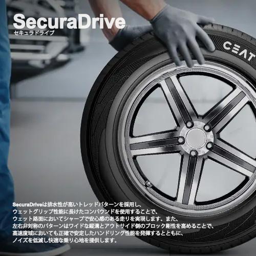 タイヤ サマータイヤ 215/60R16 CEAT SecuraDriveの画像