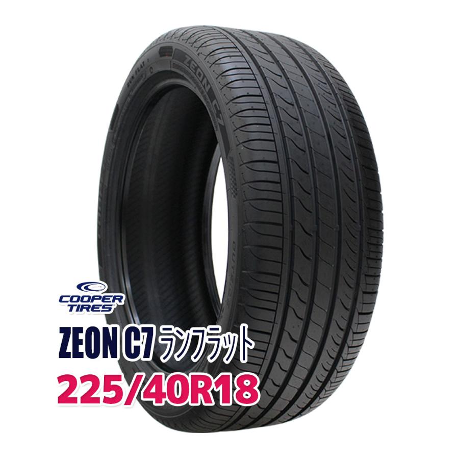 COOPER 225/40R18 夏用タイヤ 2023年　2本(6-28) タイヤ サマータイヤ 225/40R18 COOPER ZEON C7 RUNFLAT : AUTOWAY
