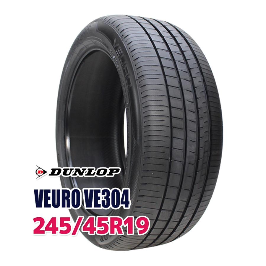 DUNLOP Veuro 225/45 R18 4本タイヤのみバリ溝