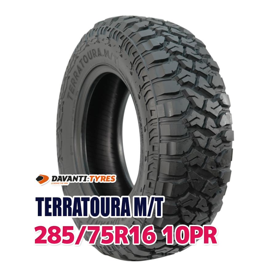 ほぼ未使用DAVANTI TERRATOURA A/T 285/75R16 4本 タイヤ サマータイヤ 285/75R16 DAVANTI TERRATOURA M/T