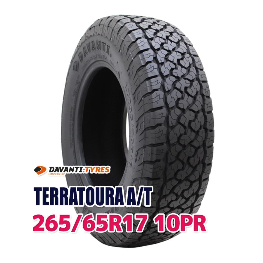 タイヤ サマータイヤ 265/65R17 10PR DAVANTI TERRATOURA A/T 2023年製 