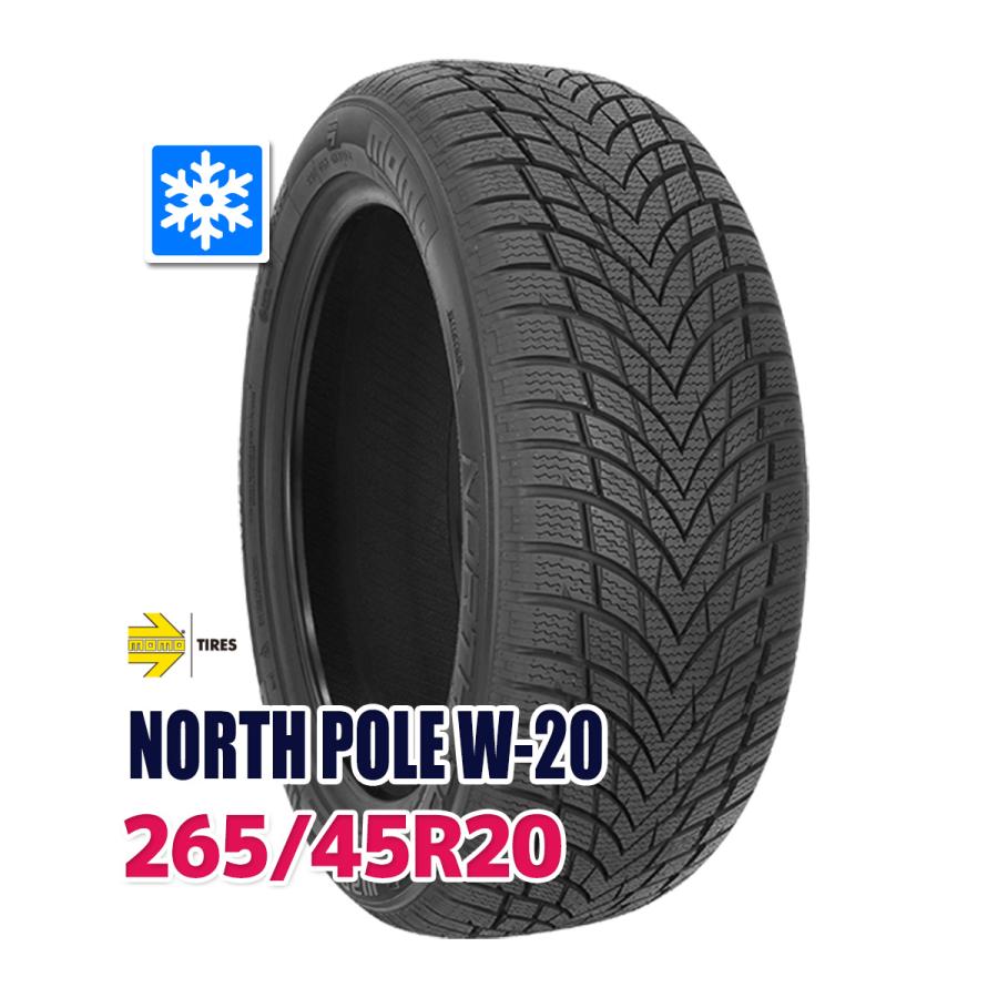 スタッドレスタイヤ MOMO Tires NORTH POLE W-20 スタッドレス 265/45R20 2026年製 | 