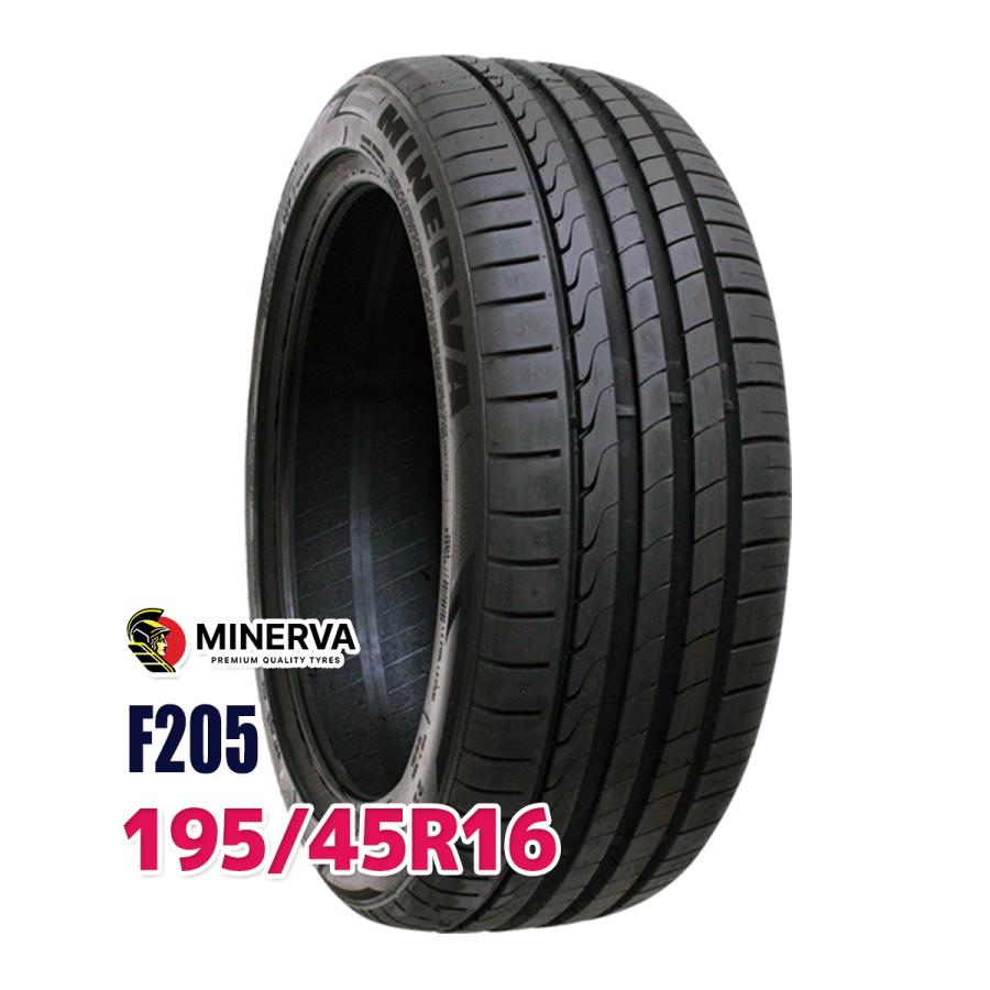 新品 195/45R16 MINERVA ミネルバ F205 2本 MINERVA（ミネルバ） タイヤ サマータイヤ 195/45R16 MINERVA F205