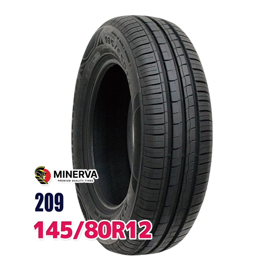 MINERVA（ミネルバ） タイヤ サマータイヤ 145/80R12 MINERVA 209