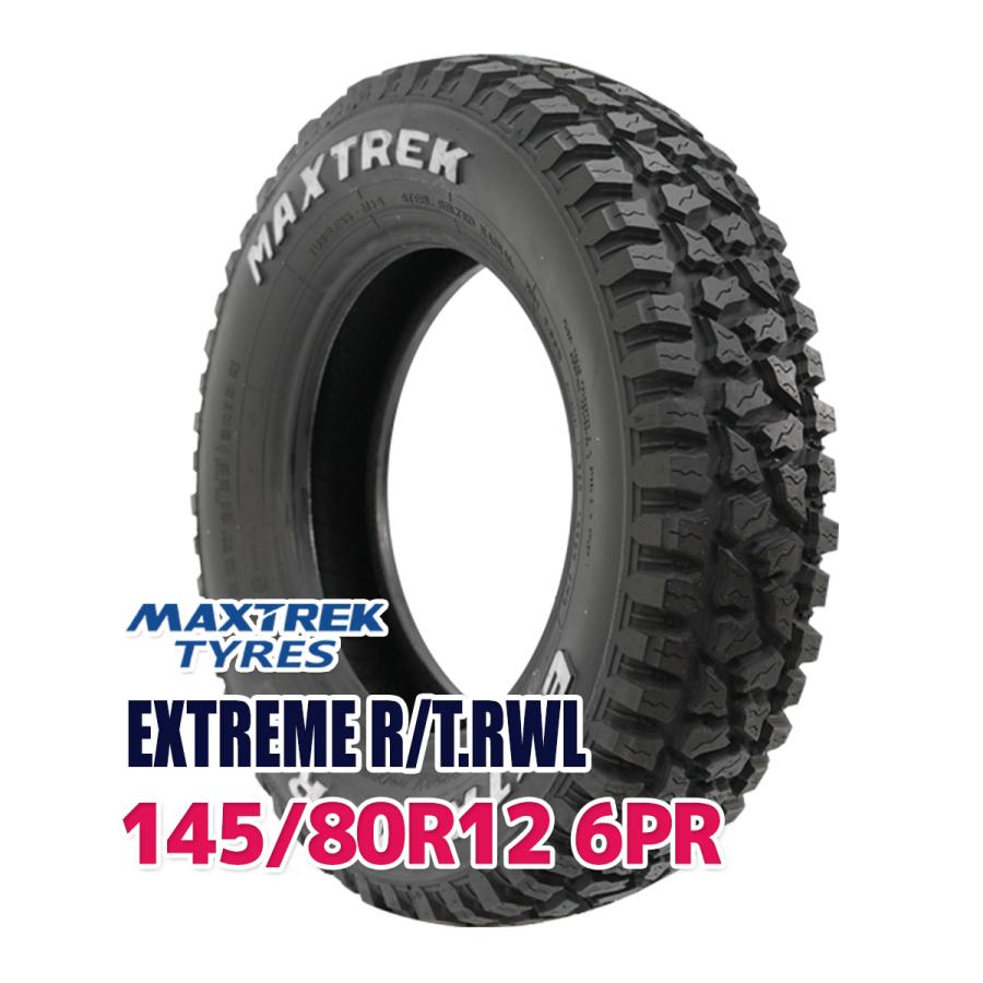 タイヤ サマータイヤ 145/80R12 MAXTREK EXTREME R/T.RWL