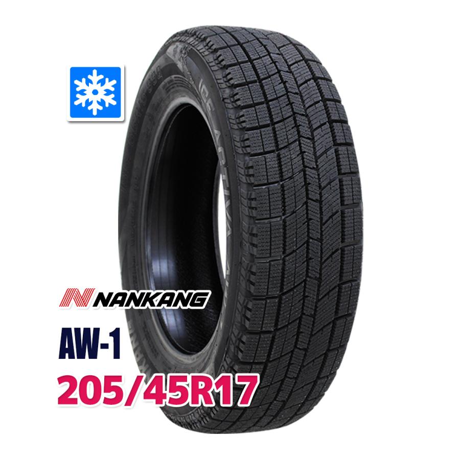 NANKANG スタッドレスタイヤ AW-1スタッドレス 205/45R17 2024年製  