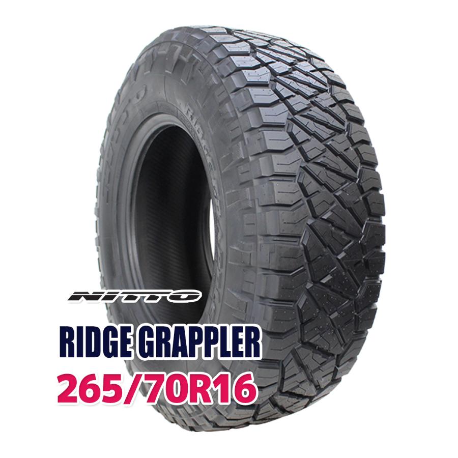タイヤ サマータイヤ 265/70R16 NITTO RIDGE GRAPPLER : nt00180  