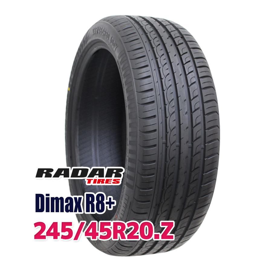 タイヤ サマータイヤ 245/45R20 Radar Dimax R8+ : rd00459 : AUTOWAY