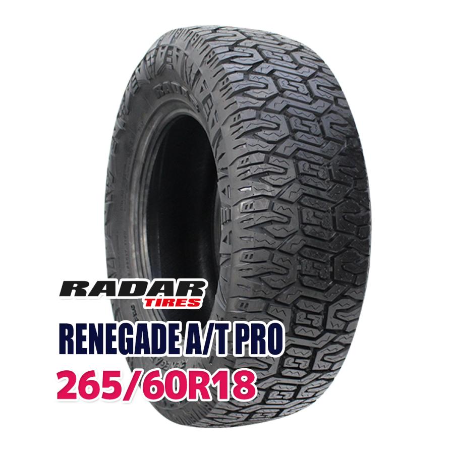 RADAR タイヤ サマータイヤ 265/60R18 Radar RENEGADE A/T PRO : AUTOWAY Yahoo ...