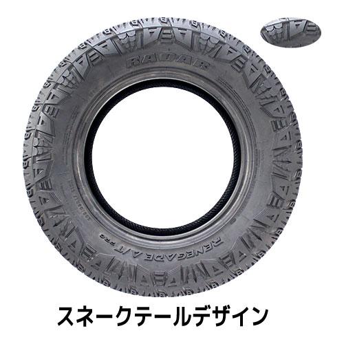 RADAR（レーダー） タイヤ サマータイヤ 265/65R18 Radar RENEGADE A/T
