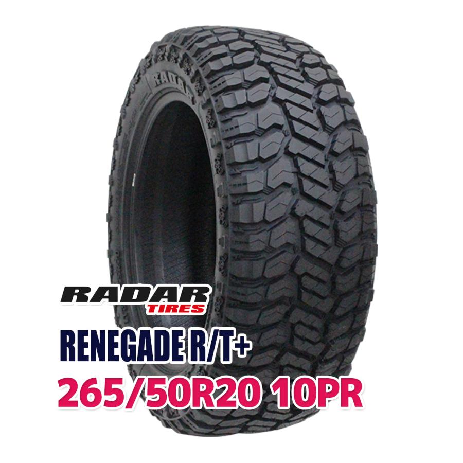 RADAR（レーダー） タイヤ サマータイヤ 265/50R20 Radar RENEGADE R 