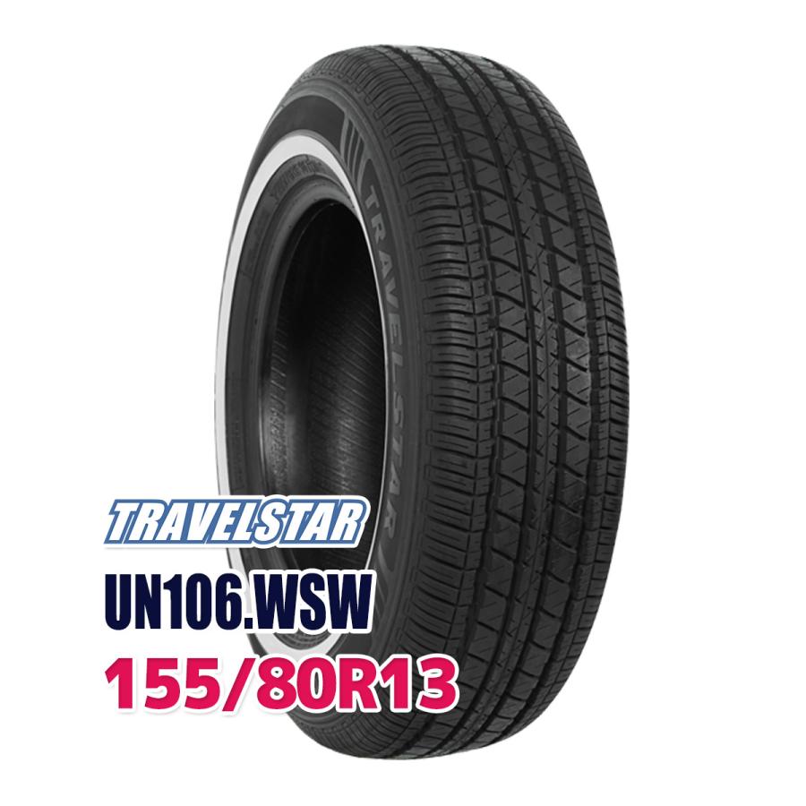 155/80R13 79T TRAVELSTAR UN106 WSW 1.3cm タイヤ サマータイヤ 155/80R13 79T TRAVELSTAR UN106 WSW 1.3cm タイヤ サマータイヤ