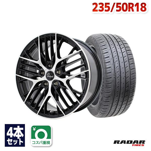 RADAR タイヤ サマータイヤホイールセット 235/50R18 Dimax R8+ 