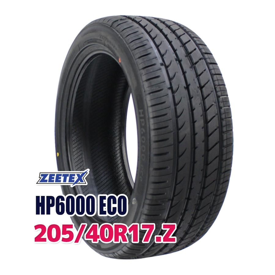 タイヤ サマータイヤ 205/40R17 ZEETEX HP6000 ECO : zx00361 