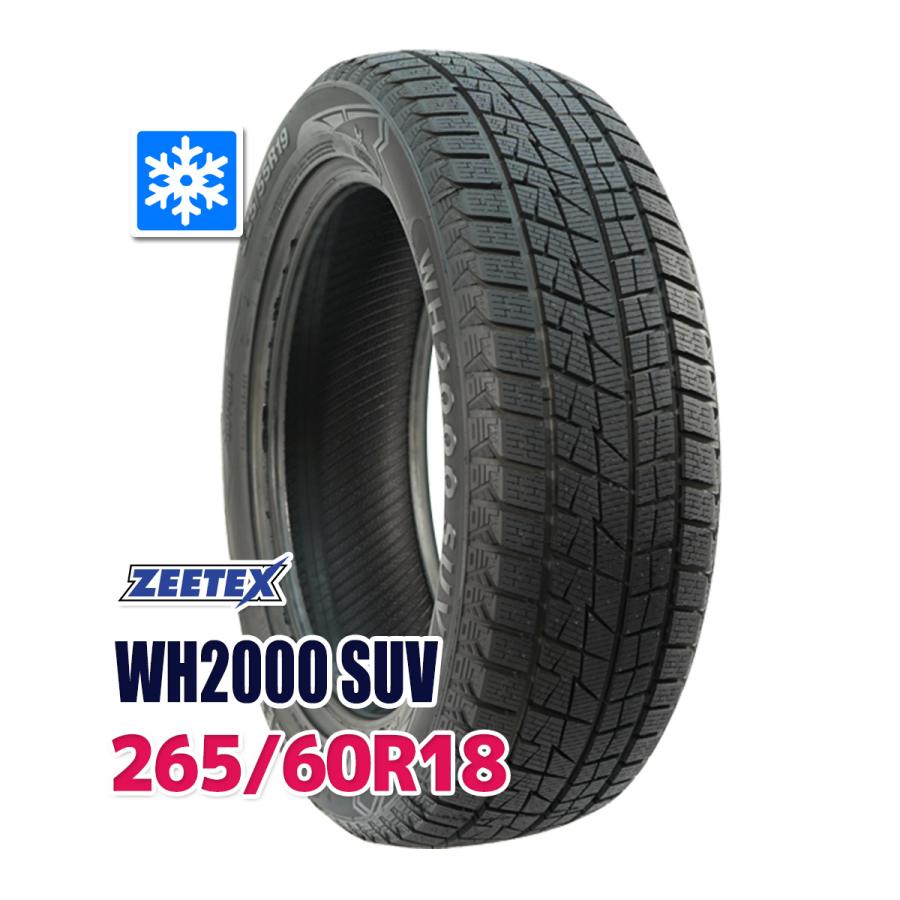ZEETEX スタッドレスタイヤ WH2000 SUV スタッドレス 265/60R18