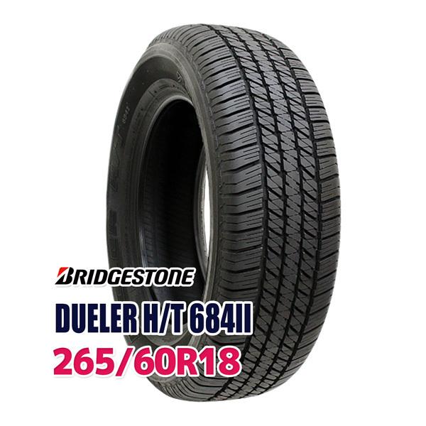 265 60R18 BRIDGESTONE DUELER H T 684II タイヤ サマータイヤ