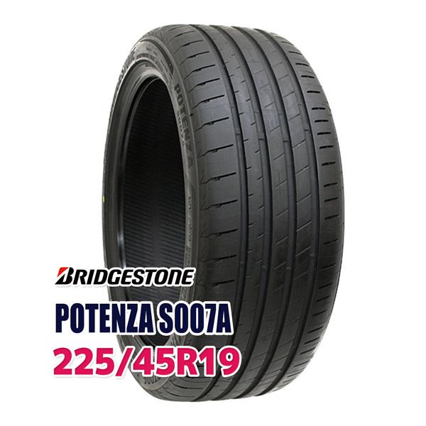 225/45R19 BRIDGESTONE POTENZA S007A 24 年 BRIDGESTONE 225/45R19 ブリヂストン POTENZA S007A タイヤ