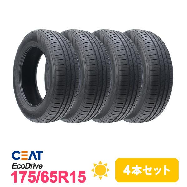 CEAT（シアット） 4本セット 175/65R15 タイヤ サマータイヤ EcoDrive 