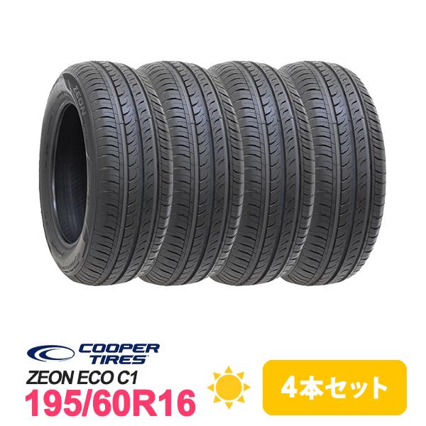 4本セット 195/60R16 タイヤ サマータイヤ COOPER ZEON ECO C1