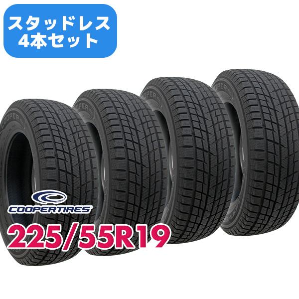 4本セット スタッドレスタイヤ 225/55R19 COOPER WEATHER MASTER ICE600 2023年製｜autoway