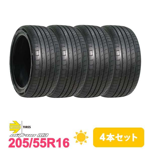 4本セット　205　55R16　OUTRUN　タイヤ　Tires　MOMO　サマータイヤ　M-3