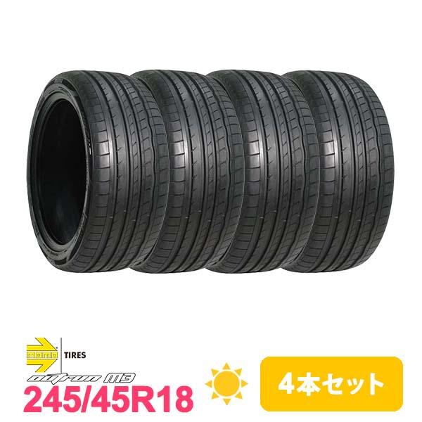 4本セット　245　45R18　MOMO　タイヤ　OUTRUN　M-3　サマータイヤ　Tires