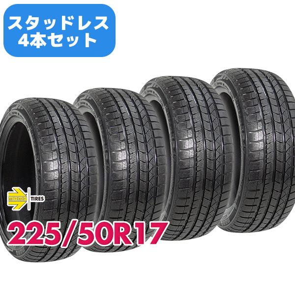 4本セット　スタッドレスタイヤ　225　スタッドレス　Tires　NORTH　2023年製　POLE　W-2　50R17　MOMO