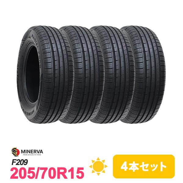 MINERVA（ミネルバ） 4本セット 205/70R15 タイヤ サマータイヤ F209
