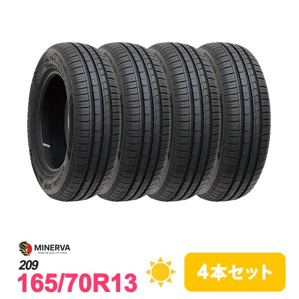 MINERVA（ミネルバ） 4本セット 165/70R13 タイヤ サマータイヤ 209