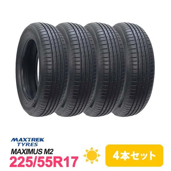 MAXTREK（マックストレック） 4本セット 225/55R17 タイヤ サマー