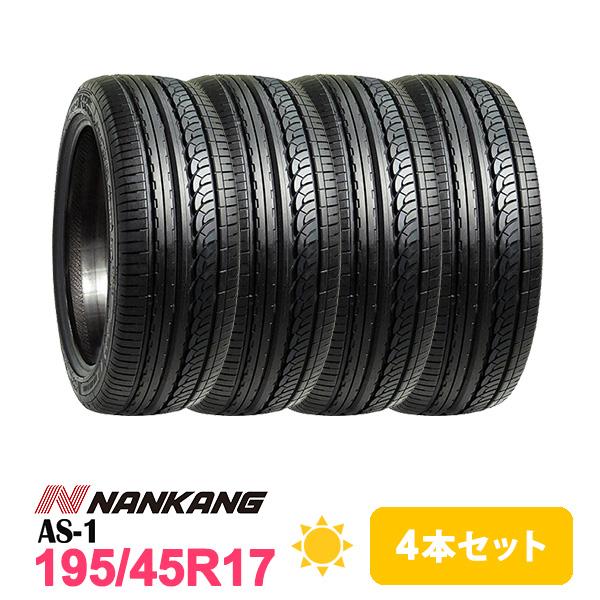NANKANG（ナンカン） 4本セット 195/45R17 タイヤ サマータイヤ AS-1
