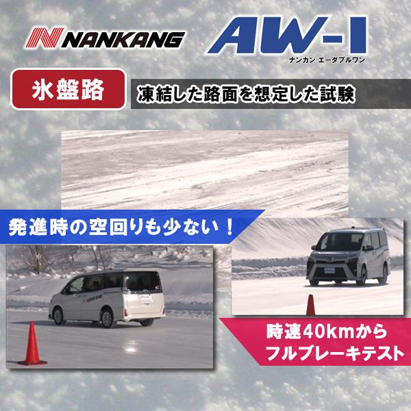 スタッドレスタイヤ 175/65R14 NANKANG AW-1スタッドレス 2023年製｜autoway｜07