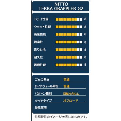 305/55R20 タイヤ サマータイヤ NITTO TERRA GRAPPLER G2｜autoway｜04