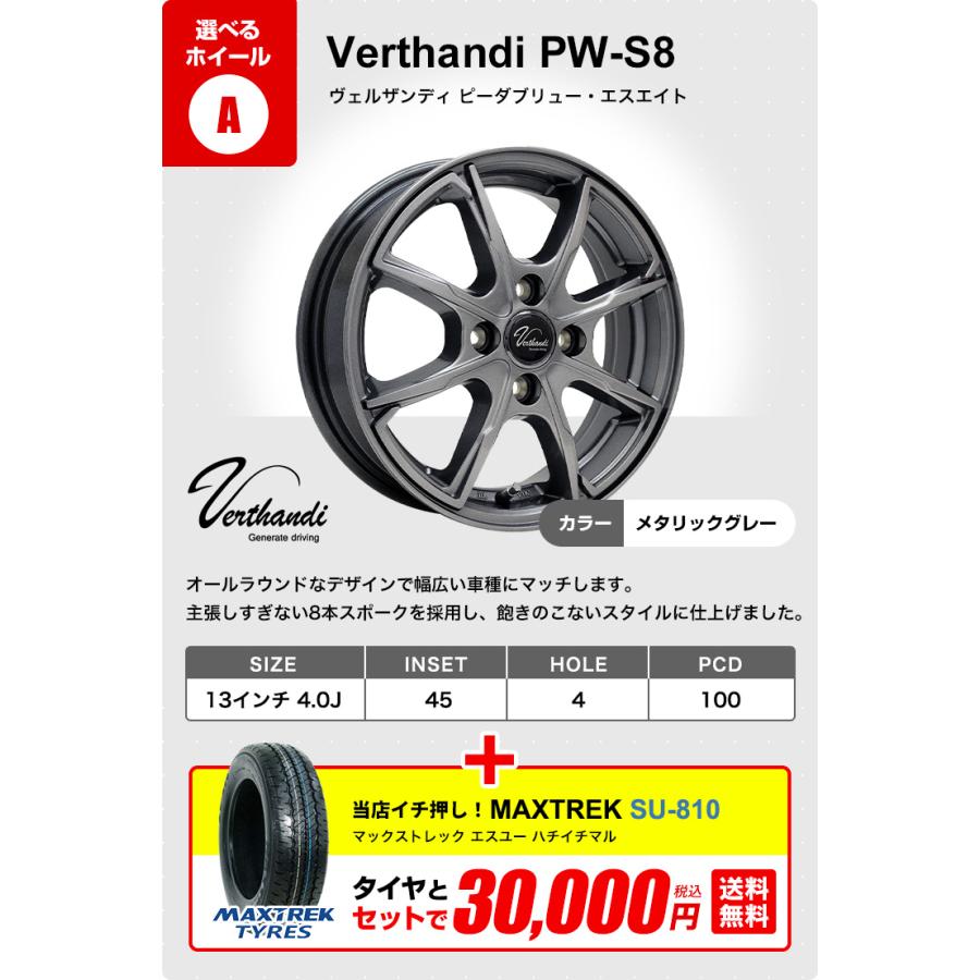 2019年製 155 65 r13 タイヤ4本ホイールセット+スペアタイヤ1本